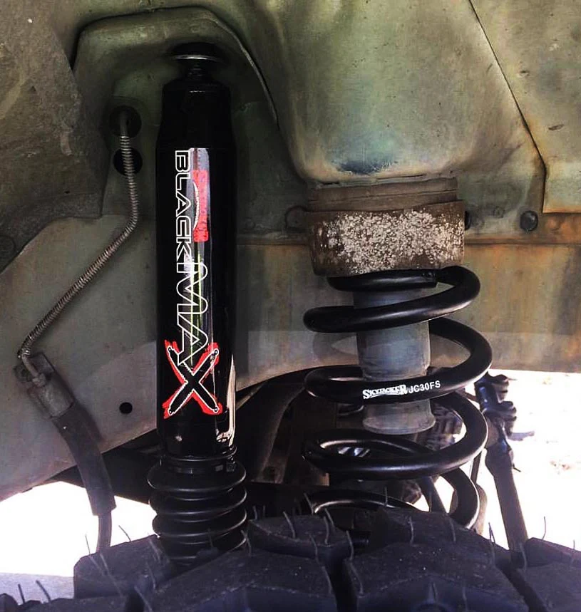 Skyjacker Black MAX Hydro Shocks Front Pair for 2009-2018 Ram 1500 RWD w/1-2.5" lift - Image 3